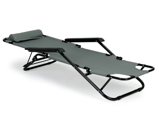 Modern Home Baštenska fotelja zero gravity dark gray ZRL010 GRAY