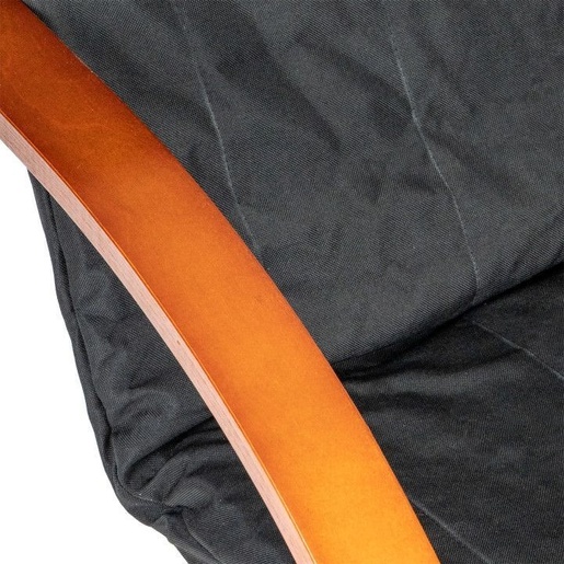 Modern Home Stolica za ljuljanje walnut/black Modern Home TXWQM-31WL/BL