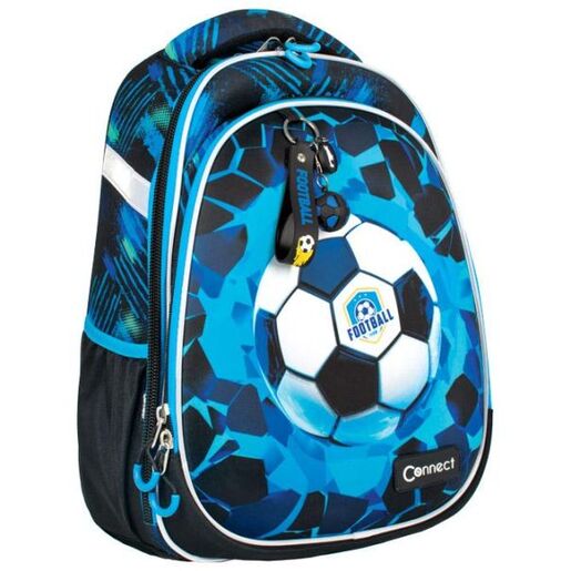 Connect Ranac đački anatomski lagan XT Football Blue 25.Connect 57382
