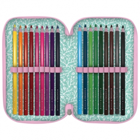 Santoro Pernica puna 3zipa Woodland Wildflower Gorjuss 607GJ36