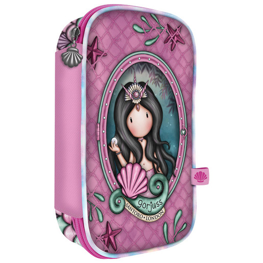 Santoro Pernica puna ovalna 1zip 1preklop The World Is Your Oyster Gorjuss 1046GJ19