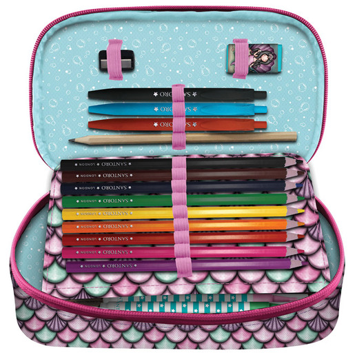 Santoro Pernica puna ovalna 1zip 1preklop The World Is Your Oyster Gorjuss 1046GJ19