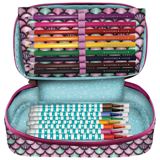 Santoro Pernica puna ovalna 1zip 1preklop The World Is Your Oyster Gorjuss 1046GJ19