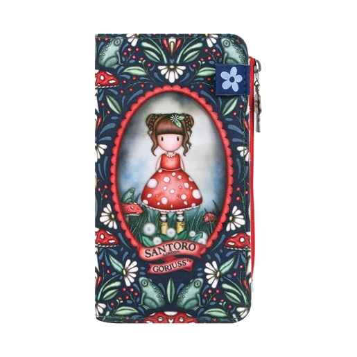 Santoro Novčanik pravougaoni 1zip Little Mushroom Gorjuss 1326GJ03