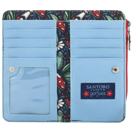 Santoro Novčanik pravougaoni 1zip Little Mushroom Gorjuss 1326GJ03