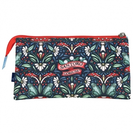 Santoro Pernica pravougaona 1zip 3pregrade Little Mushroom Gorjuss 1280GJ07