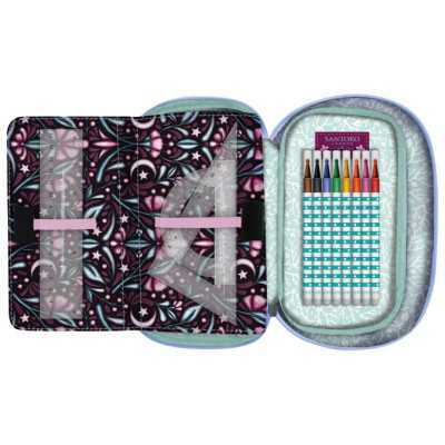 Santoro Pernica puna ovalna 1zip 1preklop Firefly Dawn Gorjuss 1046GJ22