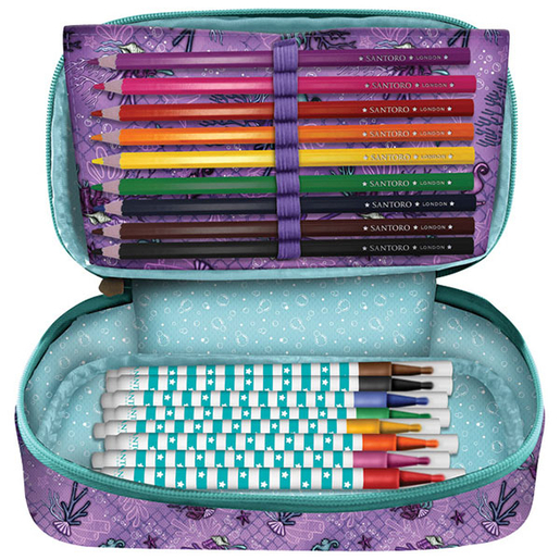 Santoro Pernica puna ovalna 1zip 1preklop Lost At Sea Gorjuss 1046GJ18