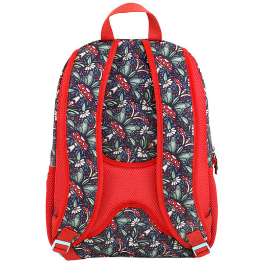 Santoro Ranac đački sa ojačanjem Classic 2zipa 1džep Little Mushroom Gorjuss 1327GJ03