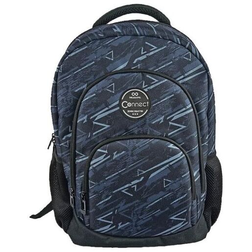 Connect Ranac đački Monochrome Triangle Connect 38593 crno-sivi