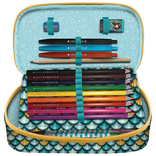 Santoro Pernica puna ovalna 1zip 1preklop Deep Secrets Gorjuss 1046GJ17