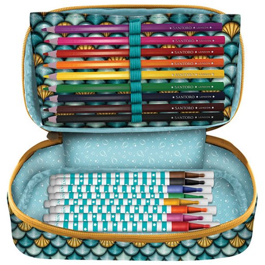 Santoro Pernica puna ovalna 1zip 1preklop Deep Secrets Gorjuss 1046GJ17