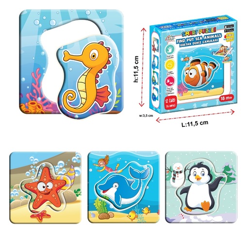 Jagu puzzle Morski svet