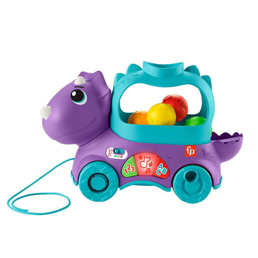 Fisher Price Dino Bebi vozilo sa lopticama
