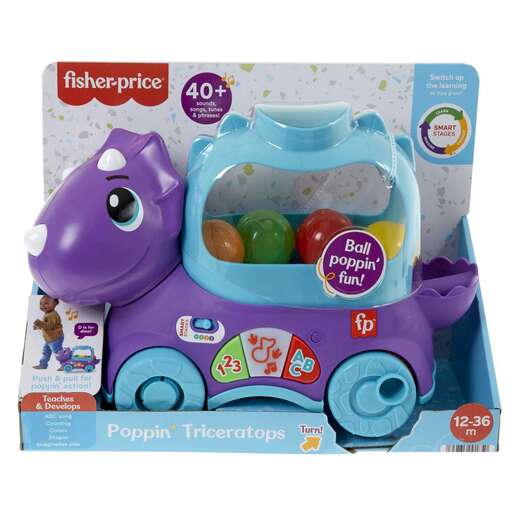 Fisher Price Dino Bebi vozilo sa lopticama