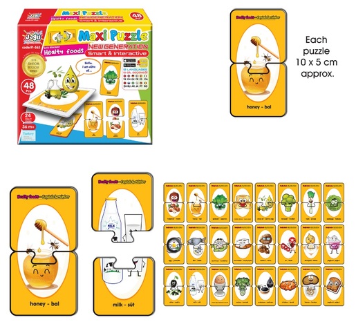 Jagu maxi puzzle Hrana 48 kom