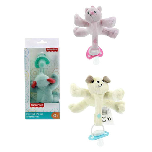 Fisher Price plišana životinja sa cuclom za bebe