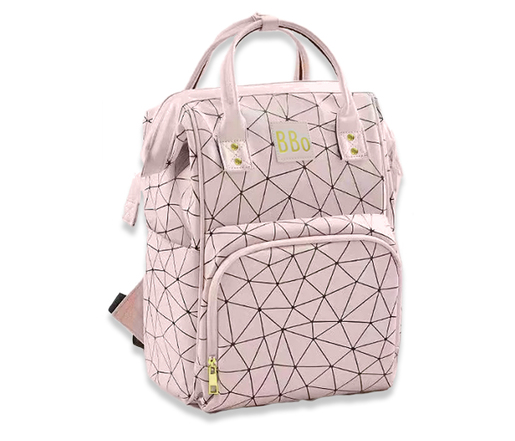 BBO torba za mame fashion mama bag - pink WT045PNK