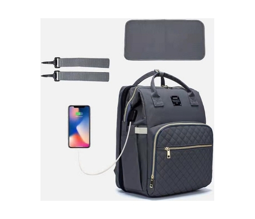 BBO torba za mame sport mama bag - grey BT023GREY