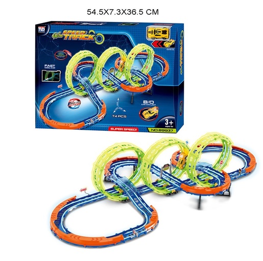 Trkačka staza sa autom