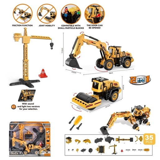 Kran sa vozilima, odvrni/zavrni