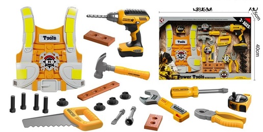 Alat set sa bušilicom i prslukom