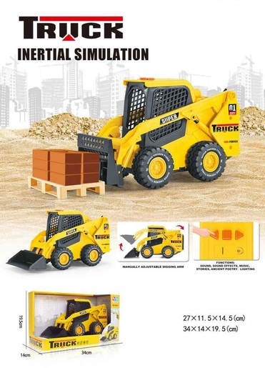 Truck Bager i Viljuškar miks na baterije