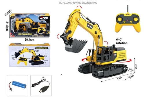 Bager guseničar sa svetlom i zvukom na baterije