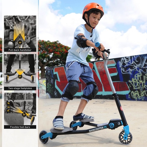 Smart Trike skuter ski - Z5 plavi