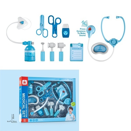 Doktor set plavi, 12 delova