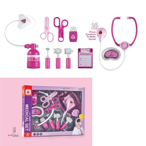 Doktor set roze, 12 delova