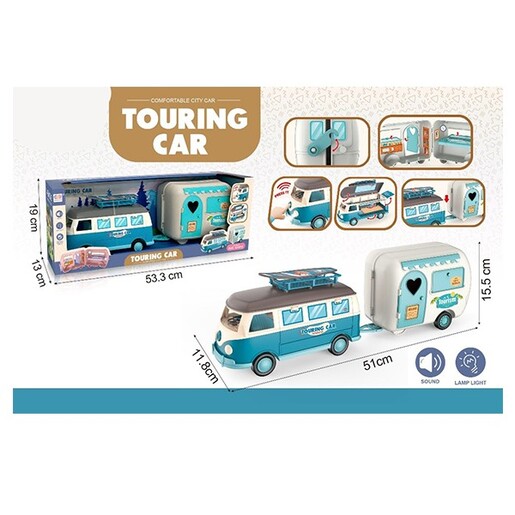 Kamper sa prikolicom sa svetlom i zvukom