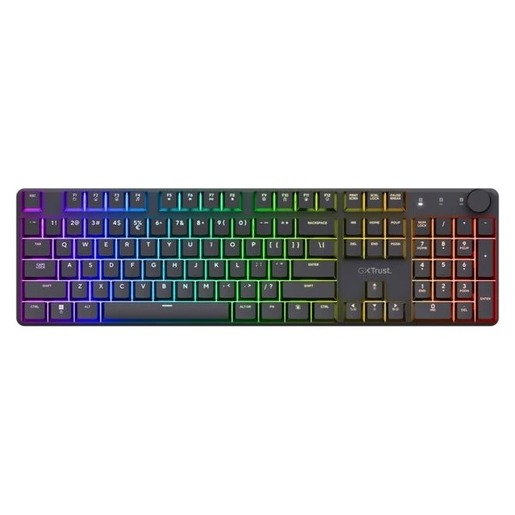 Tastatura TRUST Gaming GXT868 TORIX WRLS, crna
