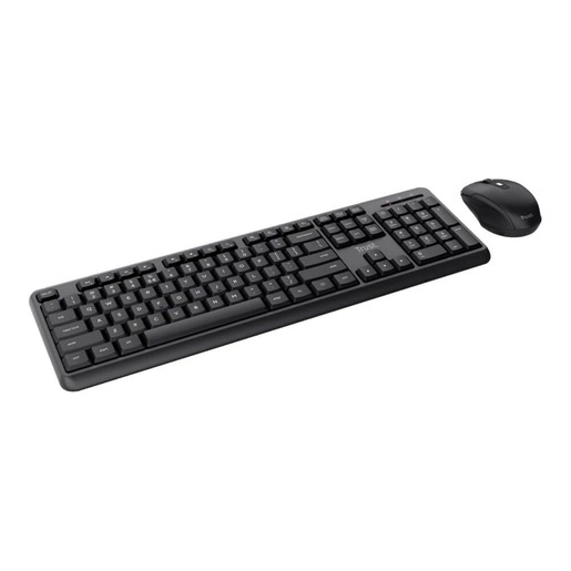 Tastatura+miš TRUST ODY II bežični set, crna