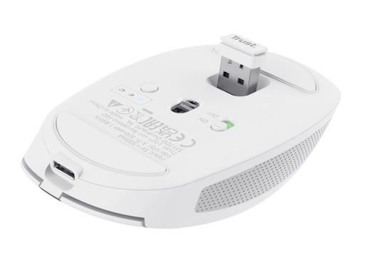 Miš TRUST OZAA bežicni, beli