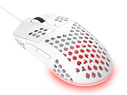 Miš TRUST GXT928W HELOX žicni, gaming, beli