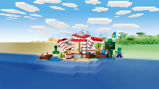 LEGO® Minecraft® Kuća TNT u džungli 21275
