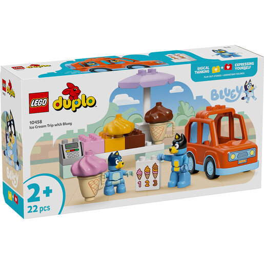 LEGO® Bluey u vožnji do sladoleda 10458