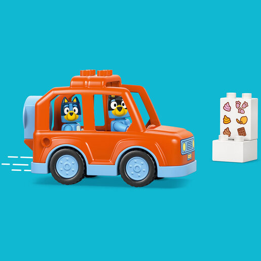 LEGO® Bluey u vožnji do sladoleda 10458