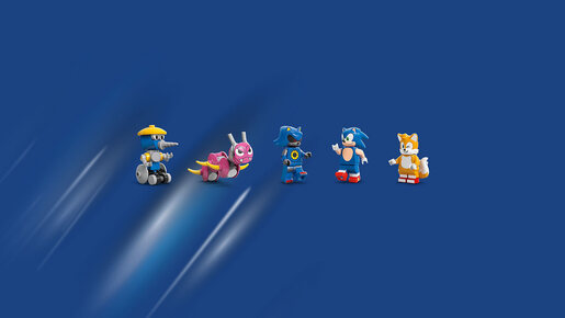 LEGO Komandni kamion Sonikovog tima 77006