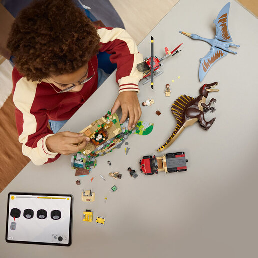LEGO Vazdušna misija sa spinosaurusom i kvecalkoatlusom 76976