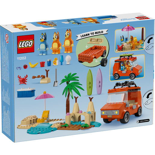 LEGO Bluina plaža i porodični izlet automobilom 11202