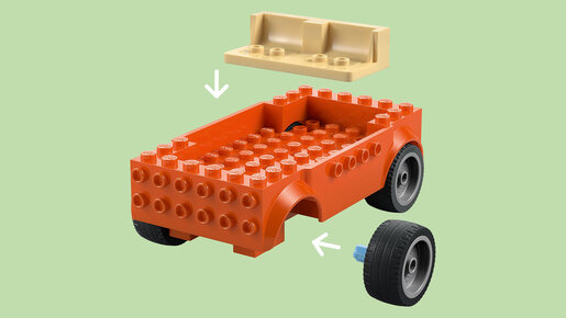 LEGO Bluina plaža i porodični izlet automobilom 11202