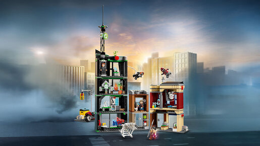 LEGO Spajdermen protiv Oskorpa 76324