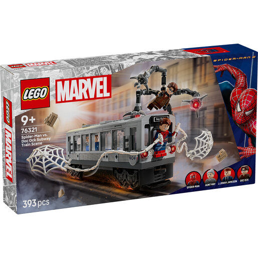 LEGO Spajdermen protiv Dok Oka – scena na stanici metroa 76321