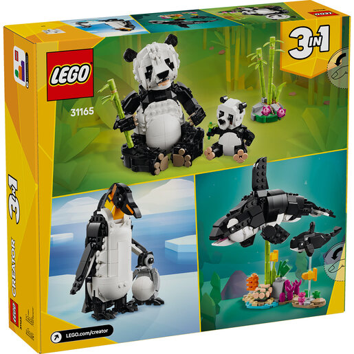 LEGO 31165 Divlje životinje: Porodica panda 31165