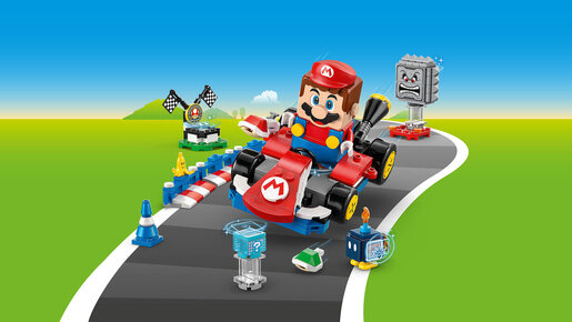 LEGO Mario Kart™: Interaktivni LEGO® Mario™ i standardni karting 72043