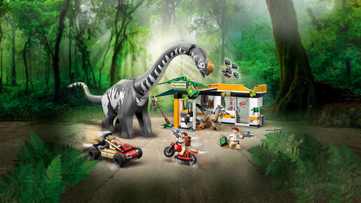 LEGO Misija praćenja raptora i titanosaurusa 76973