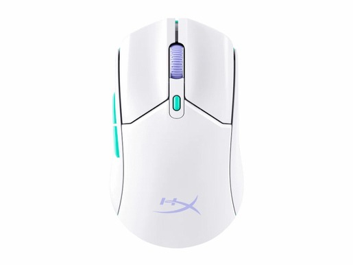 Miš HyperX Pulsefire Haste 2 Core Wls, gaming, beli