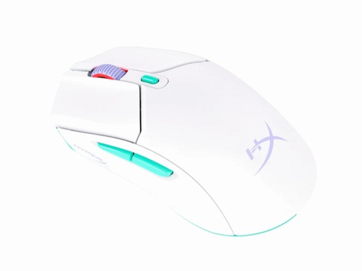 Miš HyperX Pulsefire Haste 2 Core Wls, gaming, beli